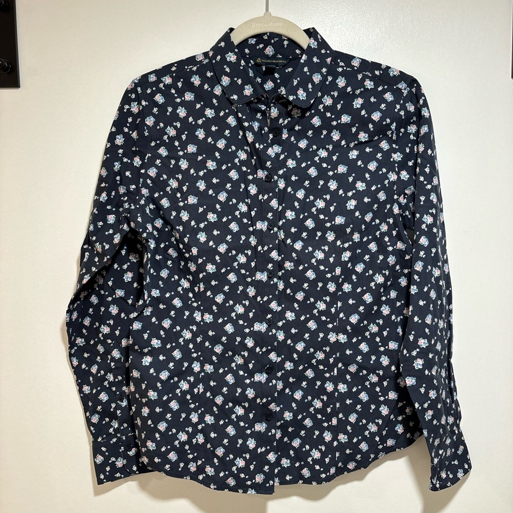 Brooks Brothers Floral Button Down Shirt